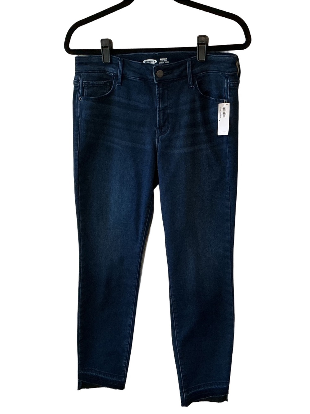 Old Navy Rockstar Super Skinny Built-In Warm Jeans Indigo Size 8